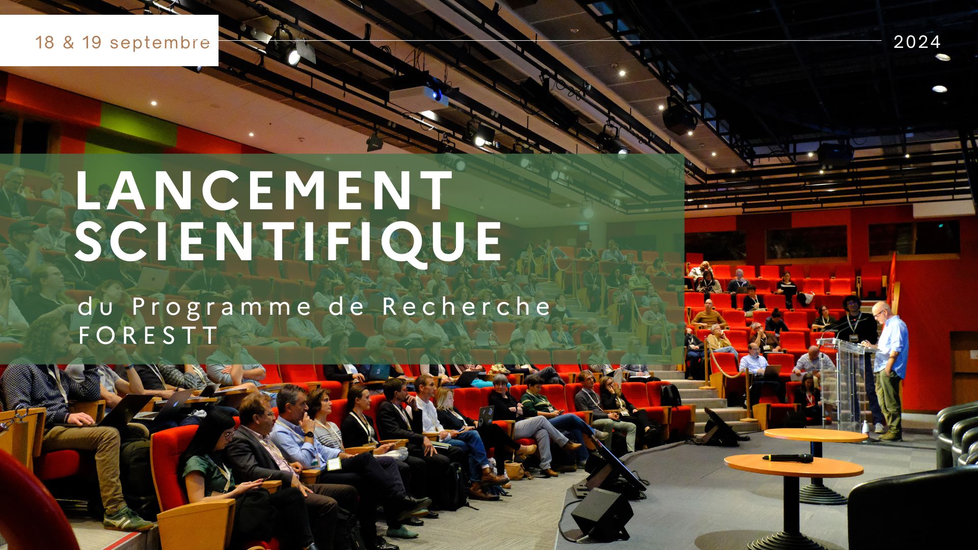 Reportage photo lancement scientifique FORESTT Reportage photo lancement scientifique FORESTT