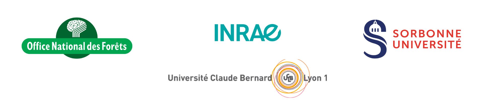 INRAE | Office National de Forêts | Sorbonne Université | Université Claude Bernard Lyon 1 INRAE | Office National de Forêts | Sorbonne Université | Université Claude Bernard Lyon 1